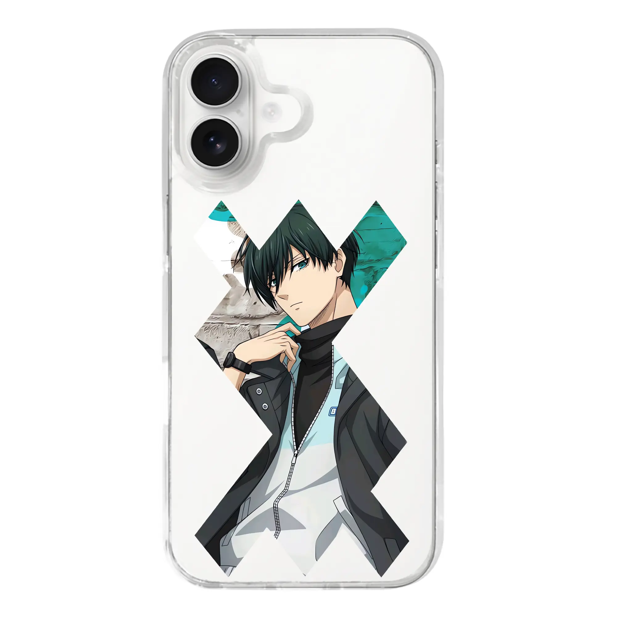 ブルーロック グッズ 糸師凛 - iPhone 17シリーズ 透明スマホケース – 薄型・耐衝撃・精密フィット保護カバー